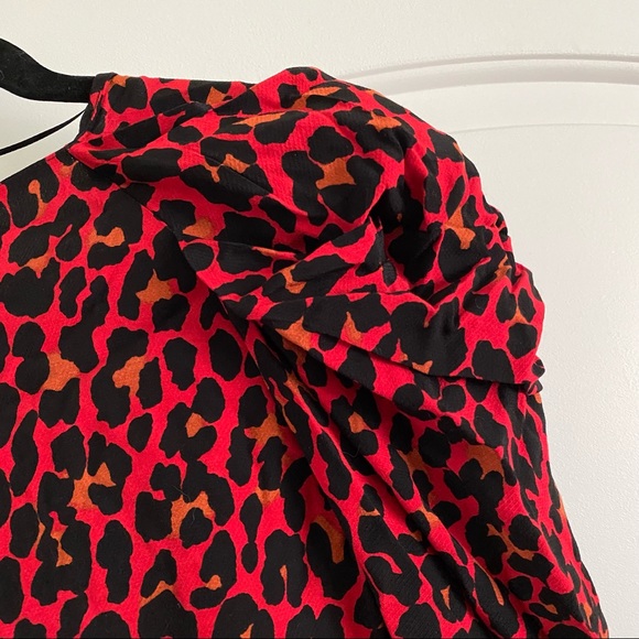 Puff sleeve leopard shirt - Picture 6 of 8